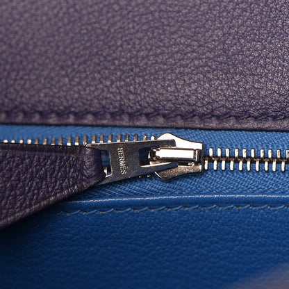 Hermes Evercolor Verso Kelly Retourne 28 Bleu Encre Bleu Zellige 33 of 41