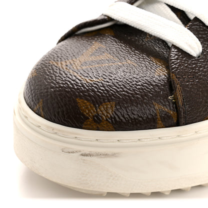 Louis Vuitton Monogram Time Out Sneakers 38 10 of 13