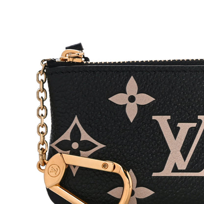 Louis Vuitton Empreinte Monogram Giant Key Pouch Black Beige 7 of 9