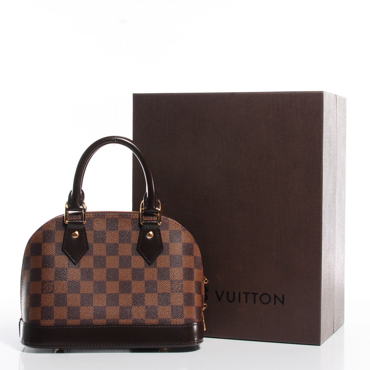 Louis Vuitton Damier Ebene Alma BB 9 of 9