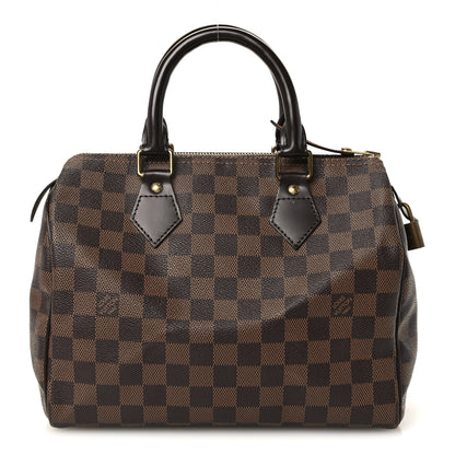Louis Vuitton Damier Ebene Speedy 25 1 of 9