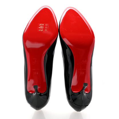 Christian Louboutin Patent Dolly 70 Pumps 38.5 Black 5 of 8