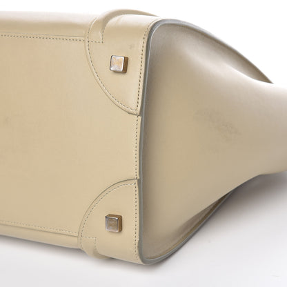 Celine Smooth Calfskin Mini Luggage Mastic 13 of 18
