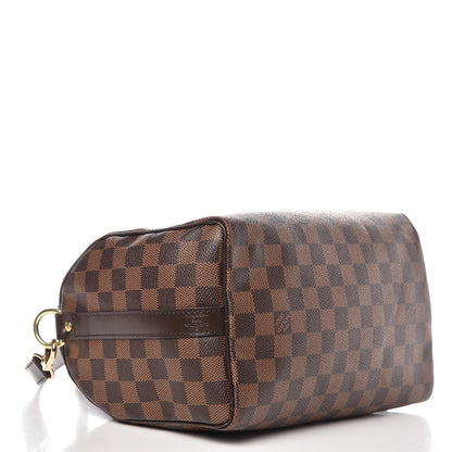 Louis Vuitton Damier Ebene Speedy Bandouliere 25 5 of 8