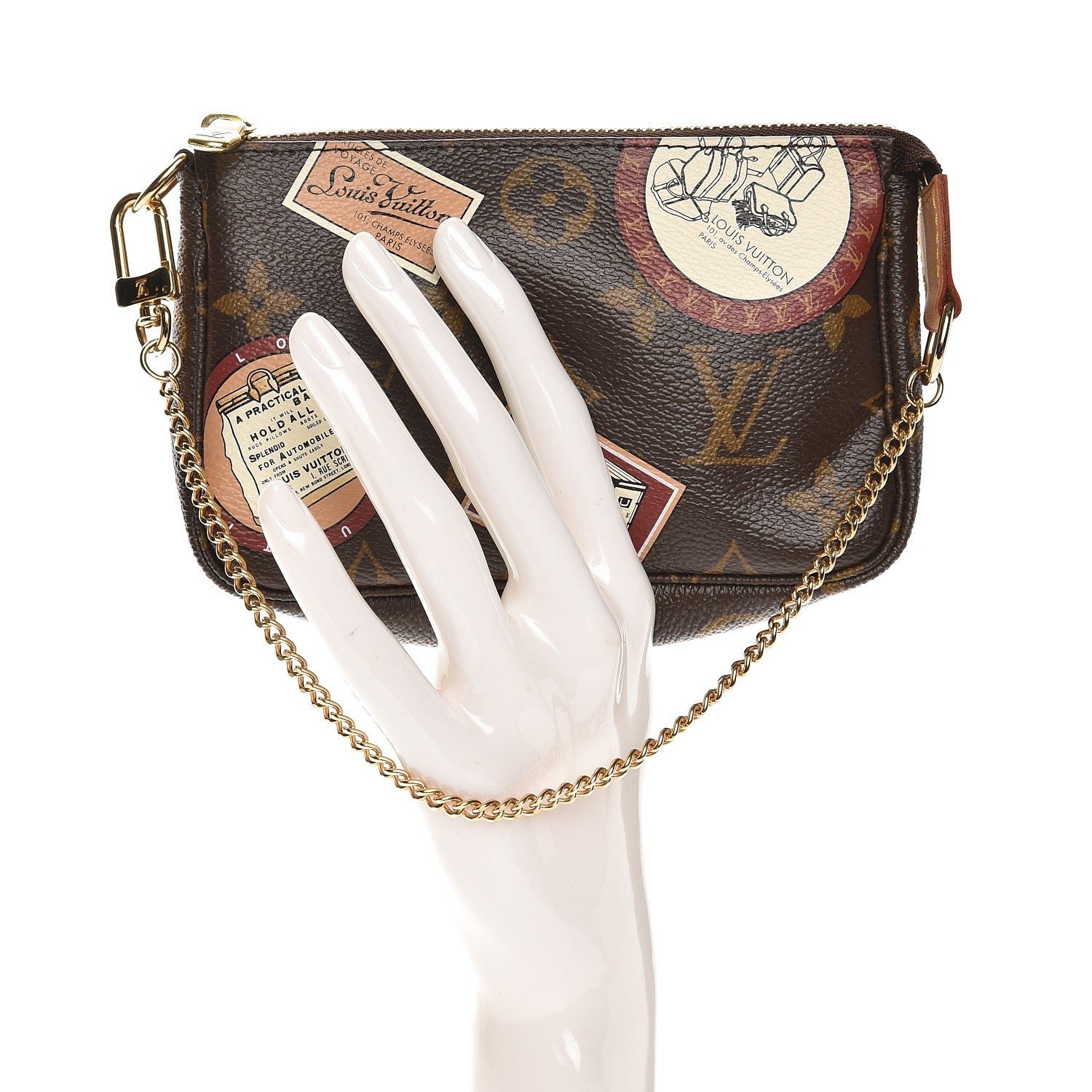 Louis Vuitton Monogram Patch Mini Pochette Accessories 2 of 7