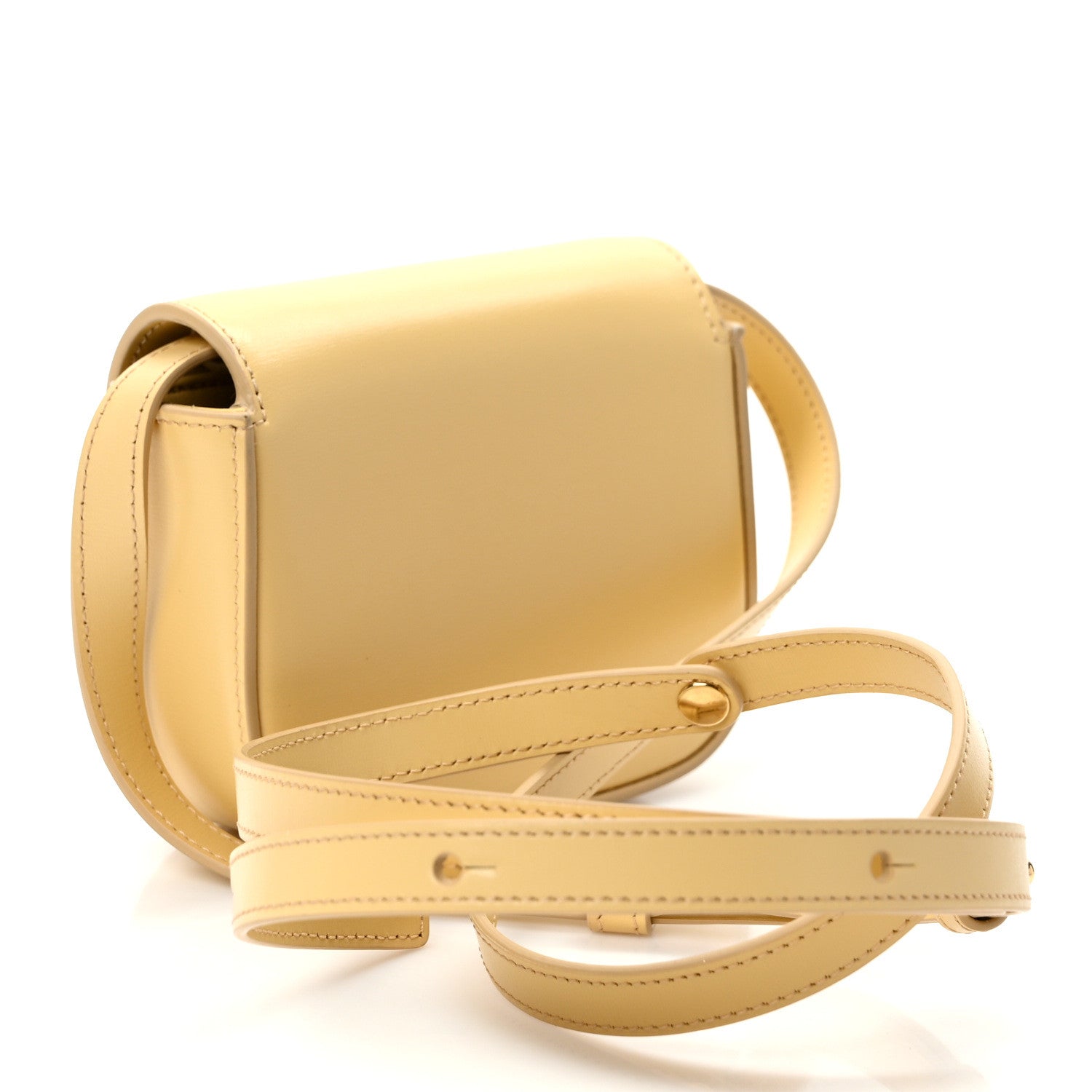 Celine Shiny Calfskin Mini Claude Almond Green 3 of 9