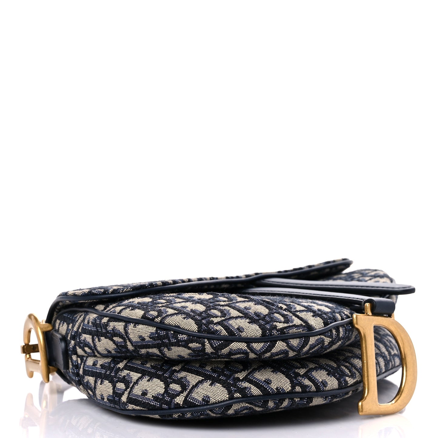 Oblique Saddle Bag Blue