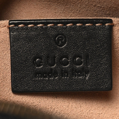 Gucci Calfskin Matelasse GG Marmont Belt Bag 85 34 Black 5 of 10