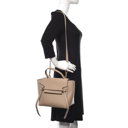 Celine Grained Calfskin Micro Belt Bag Light Taupe 3 of 12
