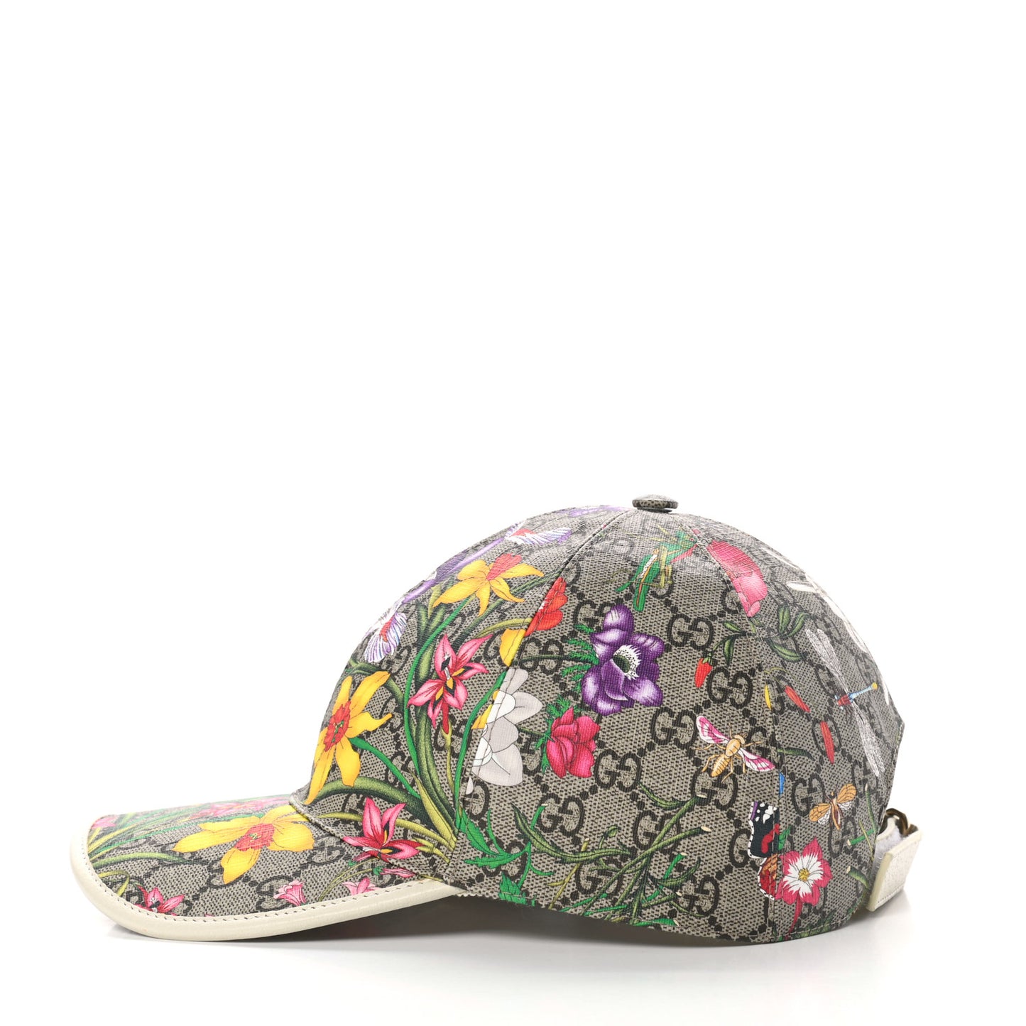 GG Supreme Flora Claudia Baseball Hat 58 L White