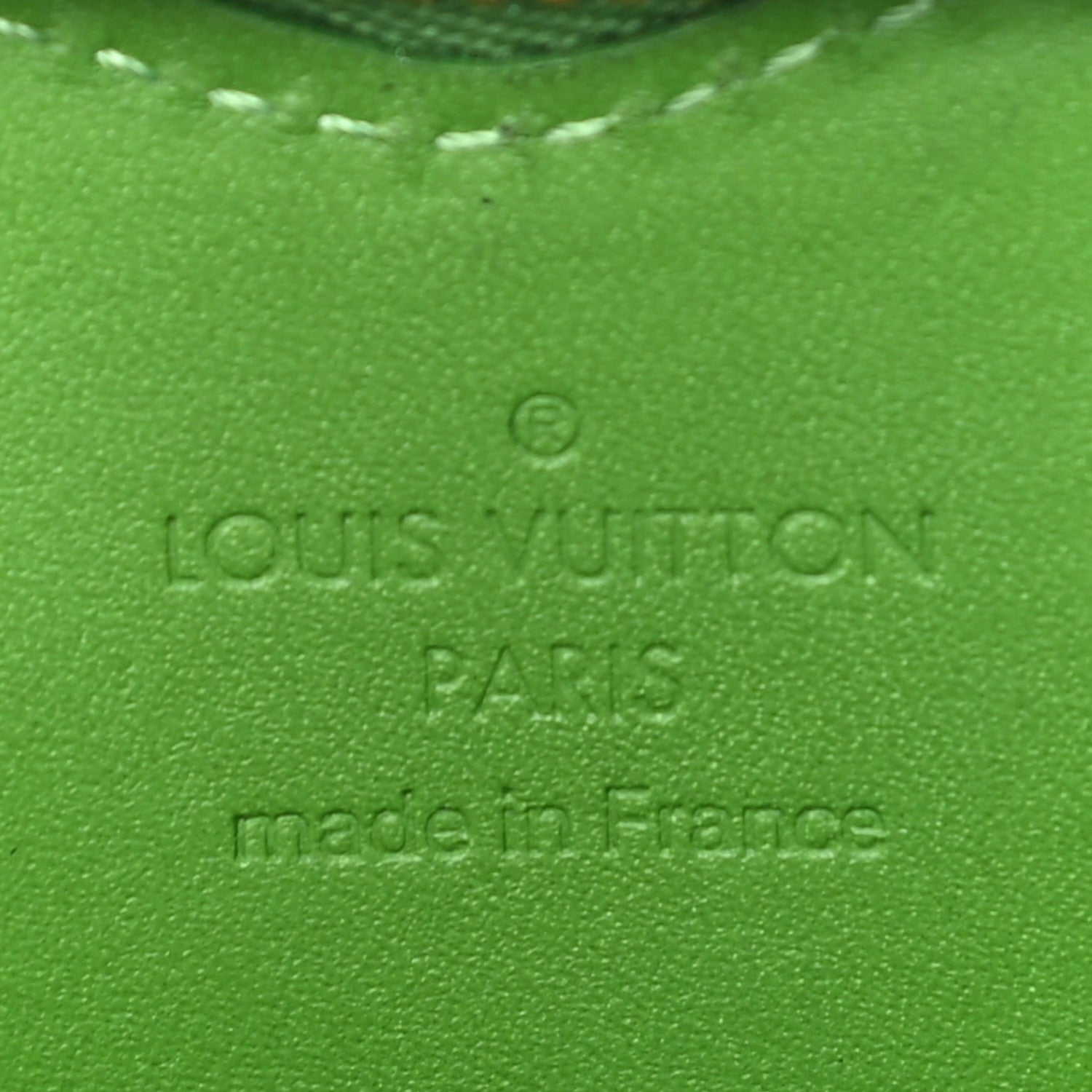 Louis Vuitton Vernis Heart Coin Purse Vert Tonic 6 of 11