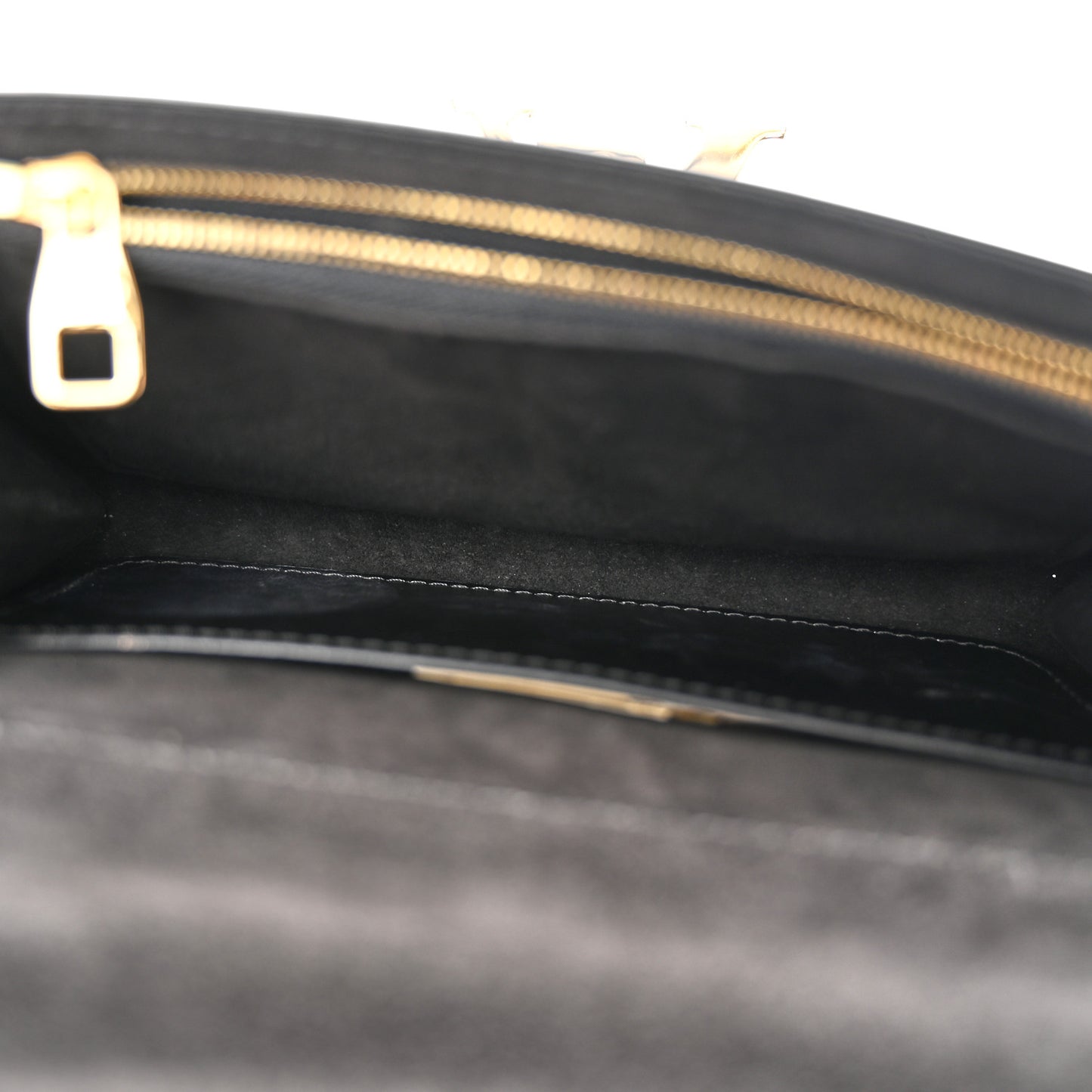 Calfskin Chain Louise MM Black
