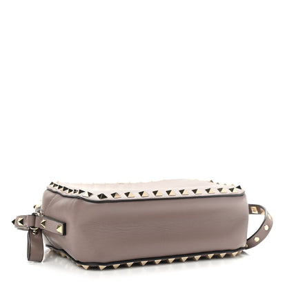 Valentino Garavani Calfskin Rockstud Camera Crossbody Bag Poudre 4 of 10