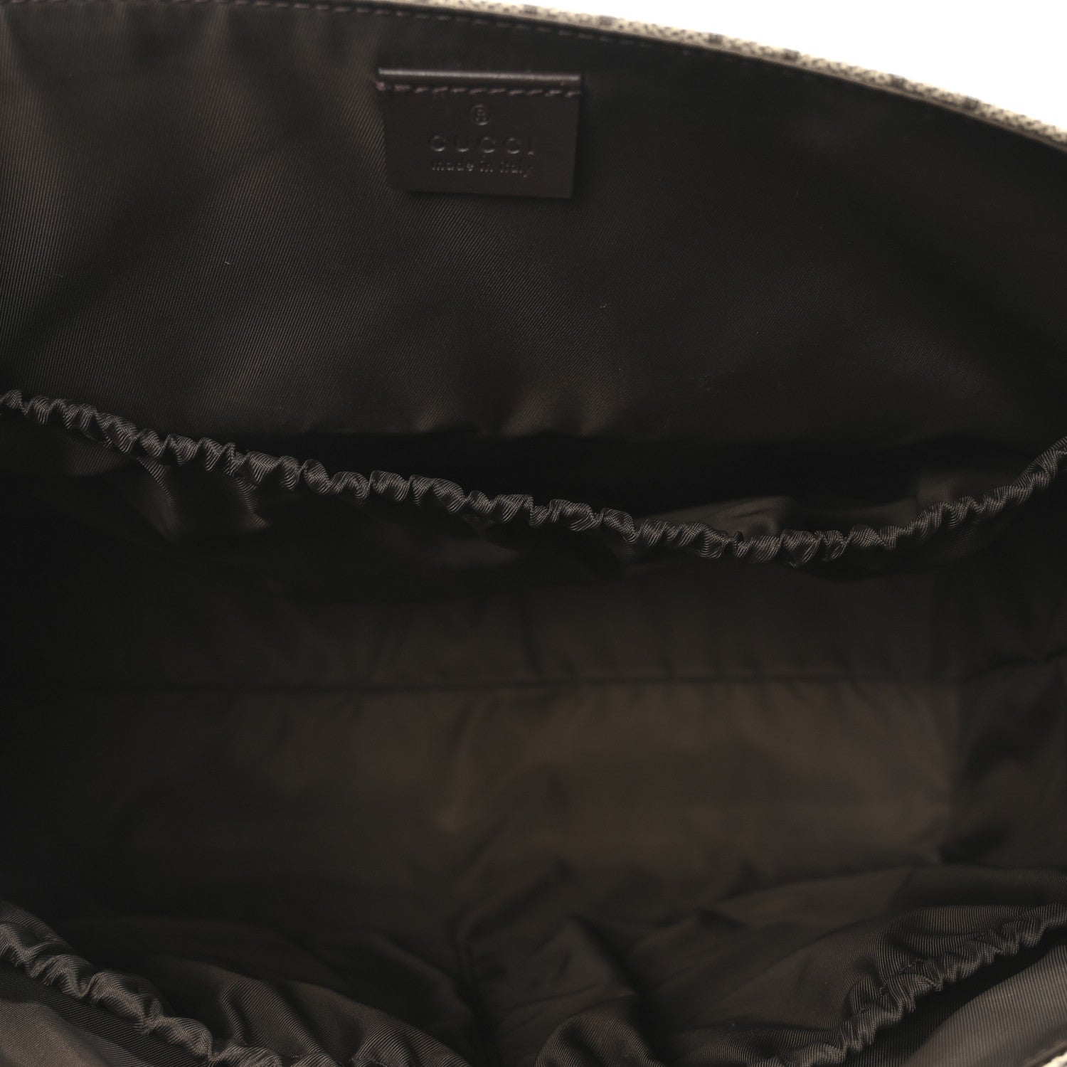 Gucci GG Plus Monogram Messenger Diaper Bag Dark Brown 6 of 11