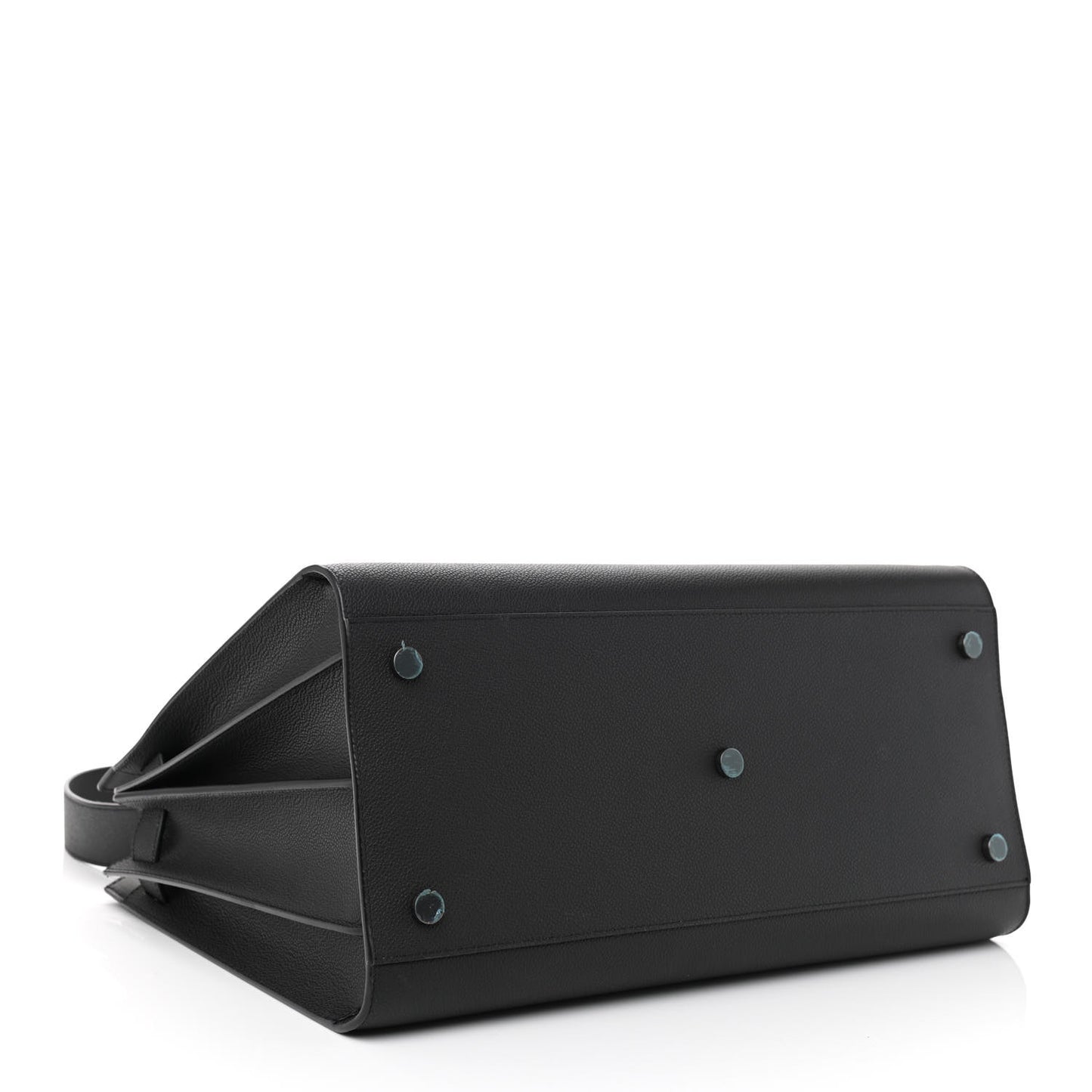 Grained Calfskin Large Sac De Jour Carryall Black