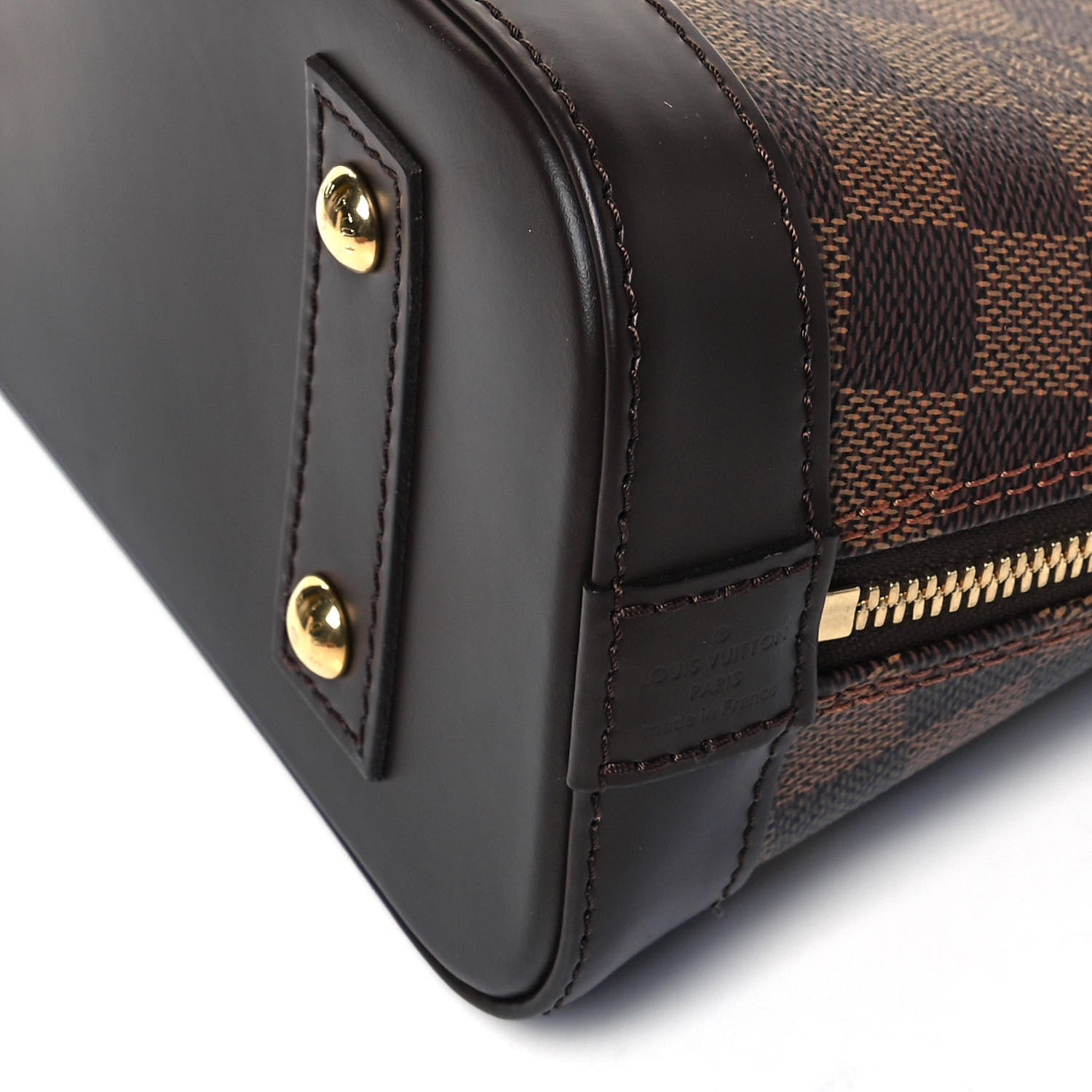 Louis Vuitton Damier Ebene Alma BB 7 of 7