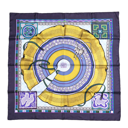 Hermes Silk Cent Plis Des Miao Scarf 90 1 of 4