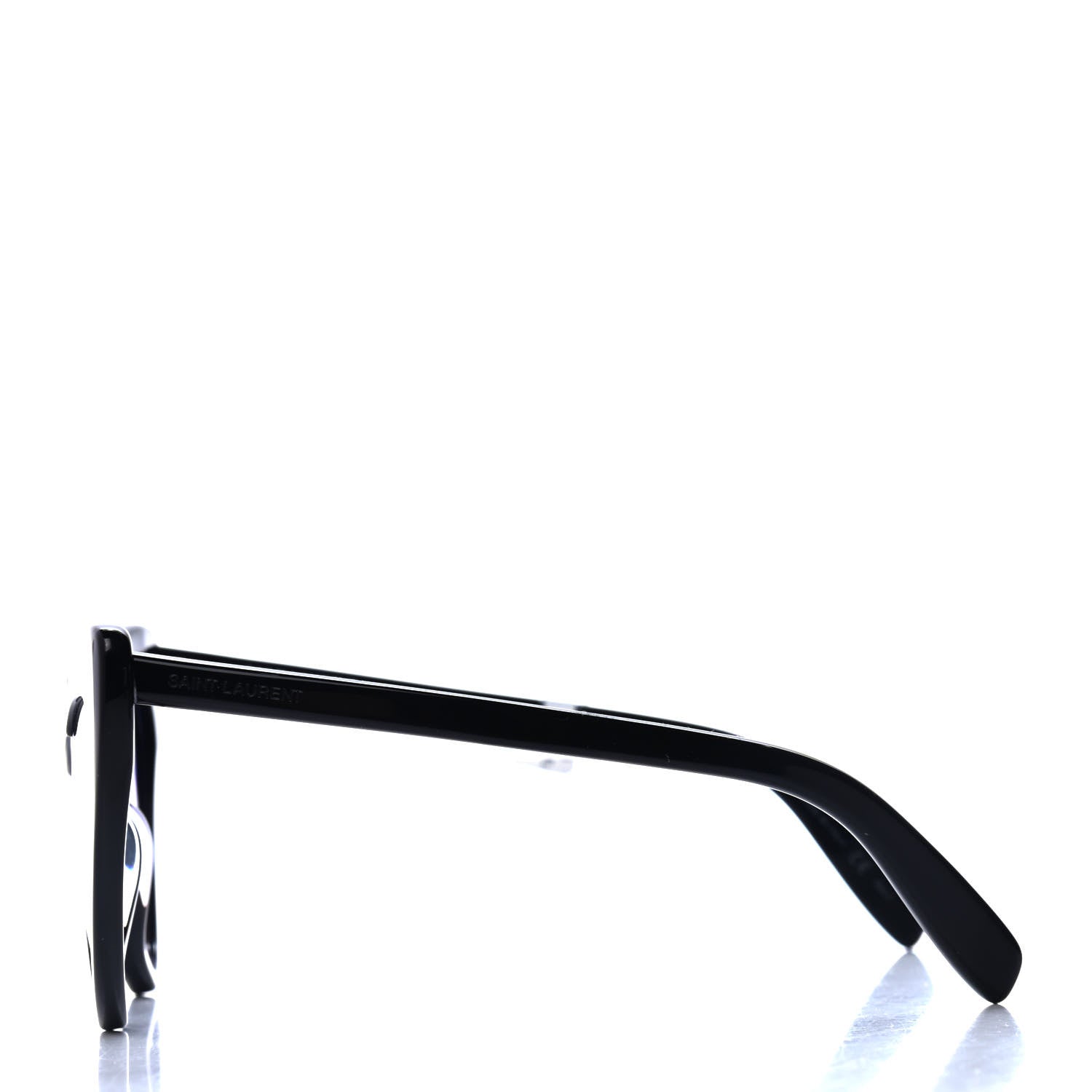 Saint Laurent Acetate Heart Frame Loulou SL181 Sunglasses Black 3 of 4