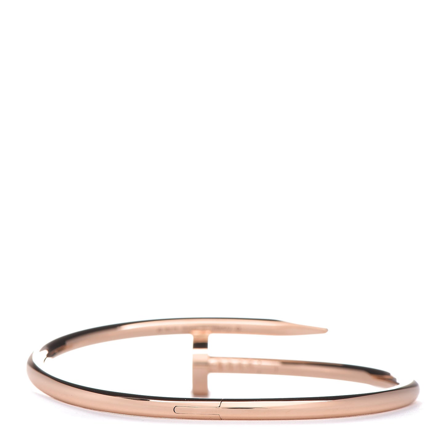 18K Pink Gold Juste Un Clou Bracelet 17