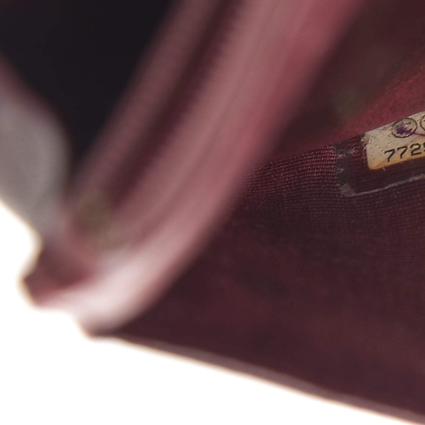 Caviar Timeless CC Wallet on Chain WOC Dark Red