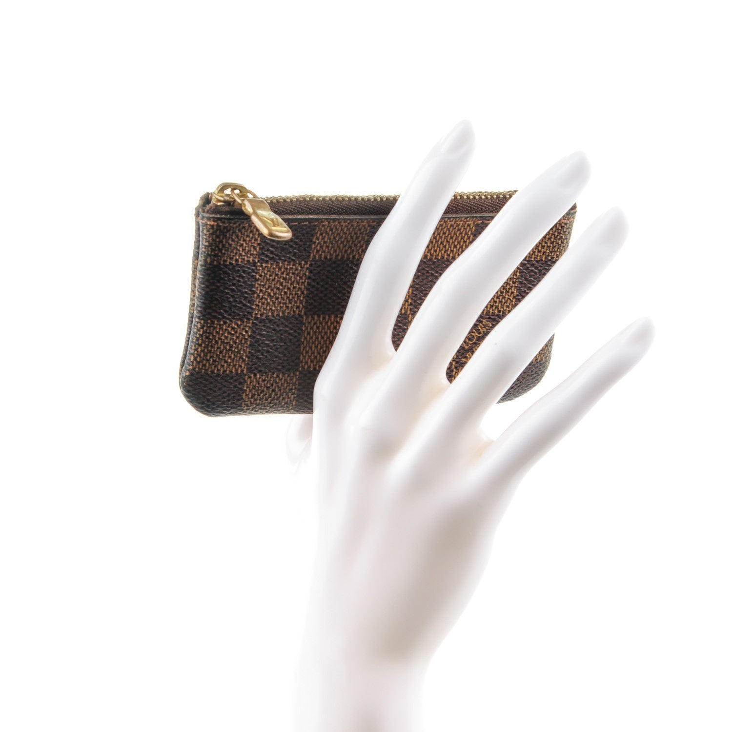 Louis Vuitton Damier Ebene Key Pouch 2 of 9