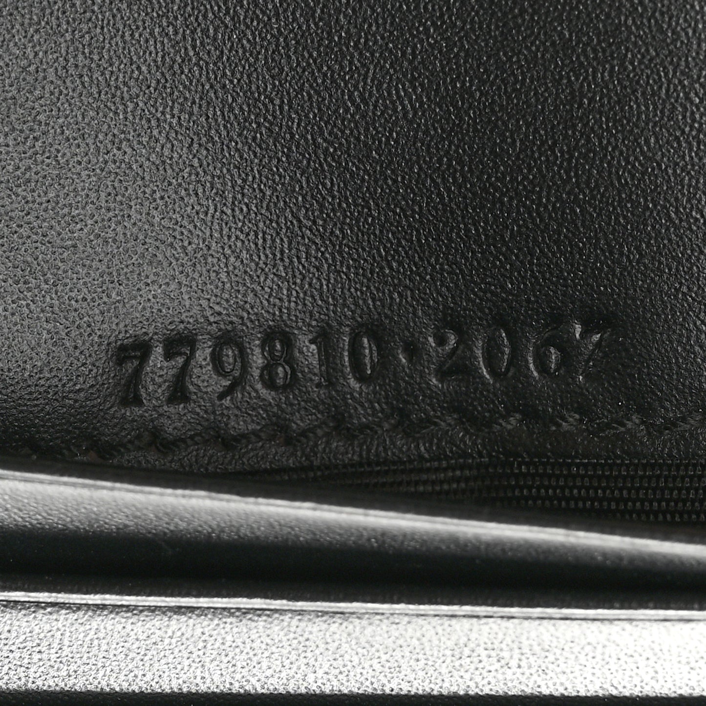 Guccissima Card Case Wallet Black