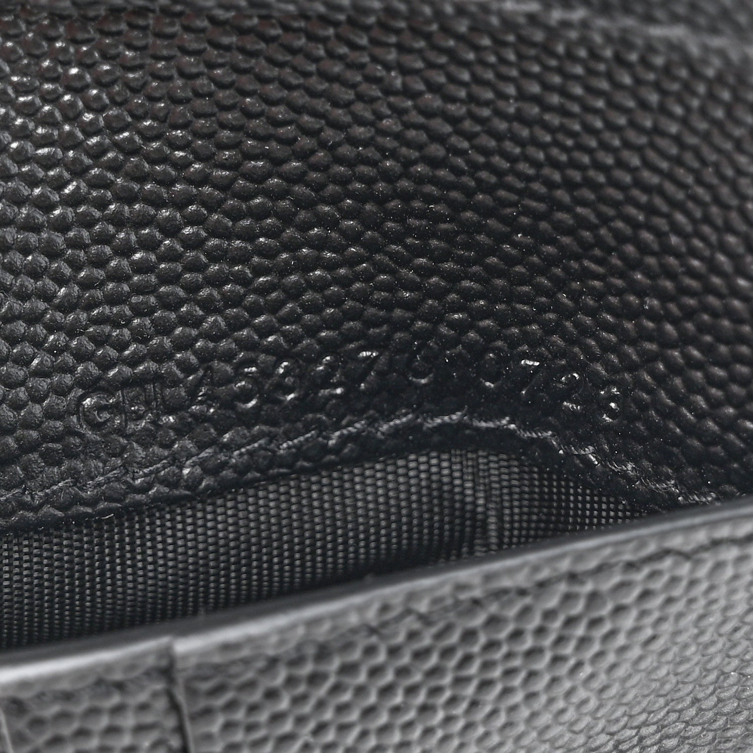 Saint Laurent Grain De Poudre Monogram Monochrome Bifold Wallet Black 9 of 10