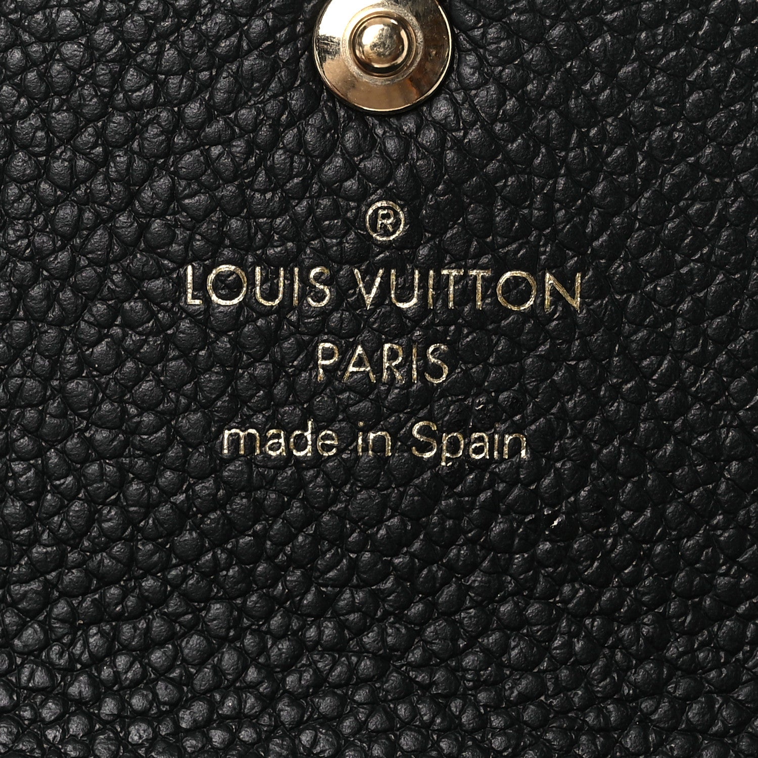 Louis Vuitton Empreinte Rosalie Coin Purse Black 9 of 14
