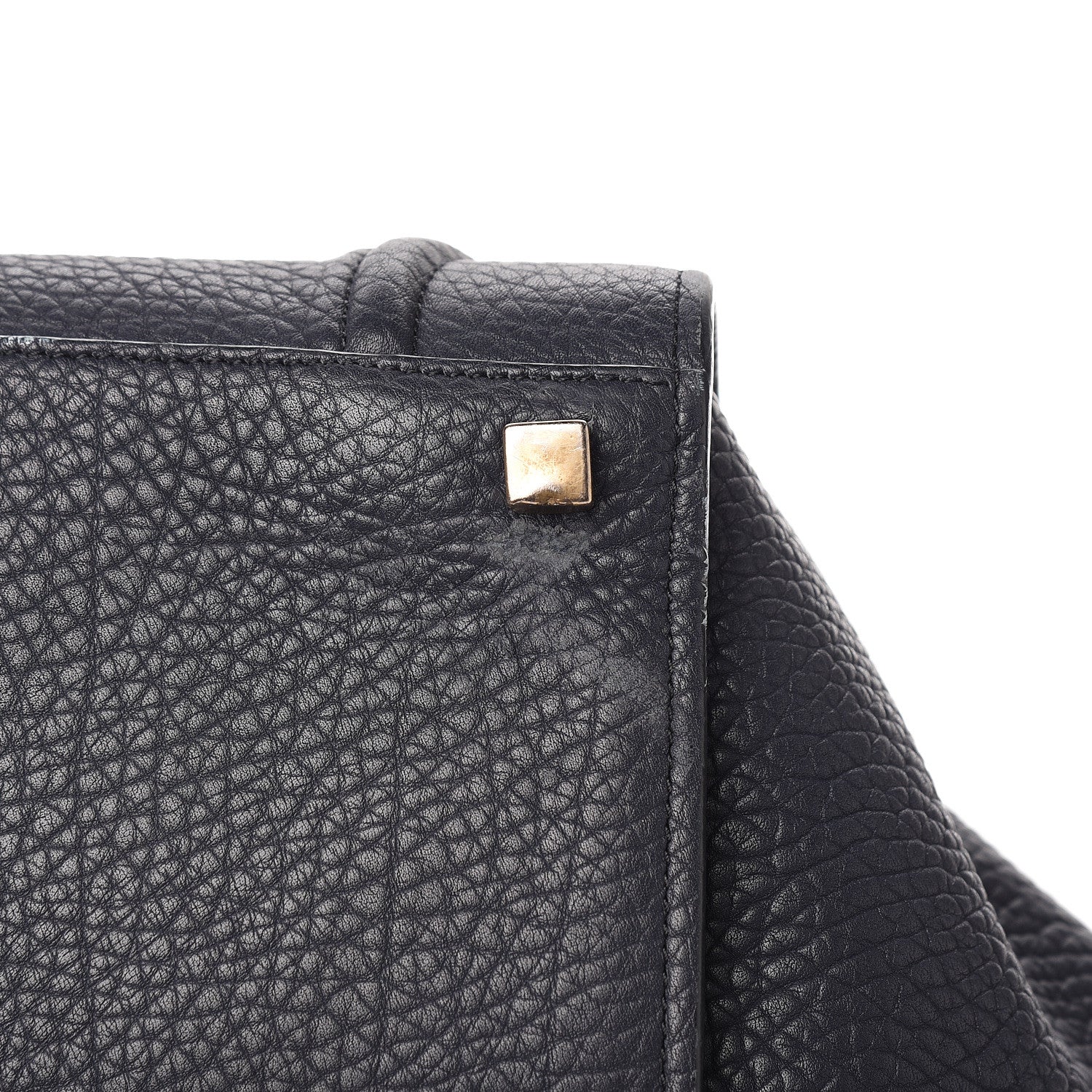 Celine Bullhide Calfskin Medium Phantom Luggage Navy Blue 11 of 15