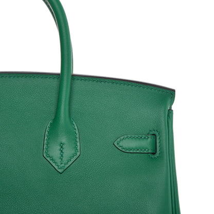 Hermes Swift Birkin 25 Vert Vertigo 32 of 40