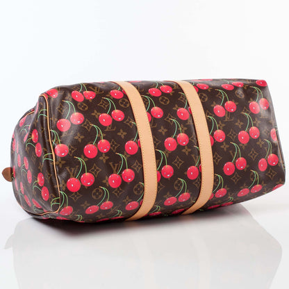 Louis Vuitton Monogram Cerises Keepall 45 5 of 10