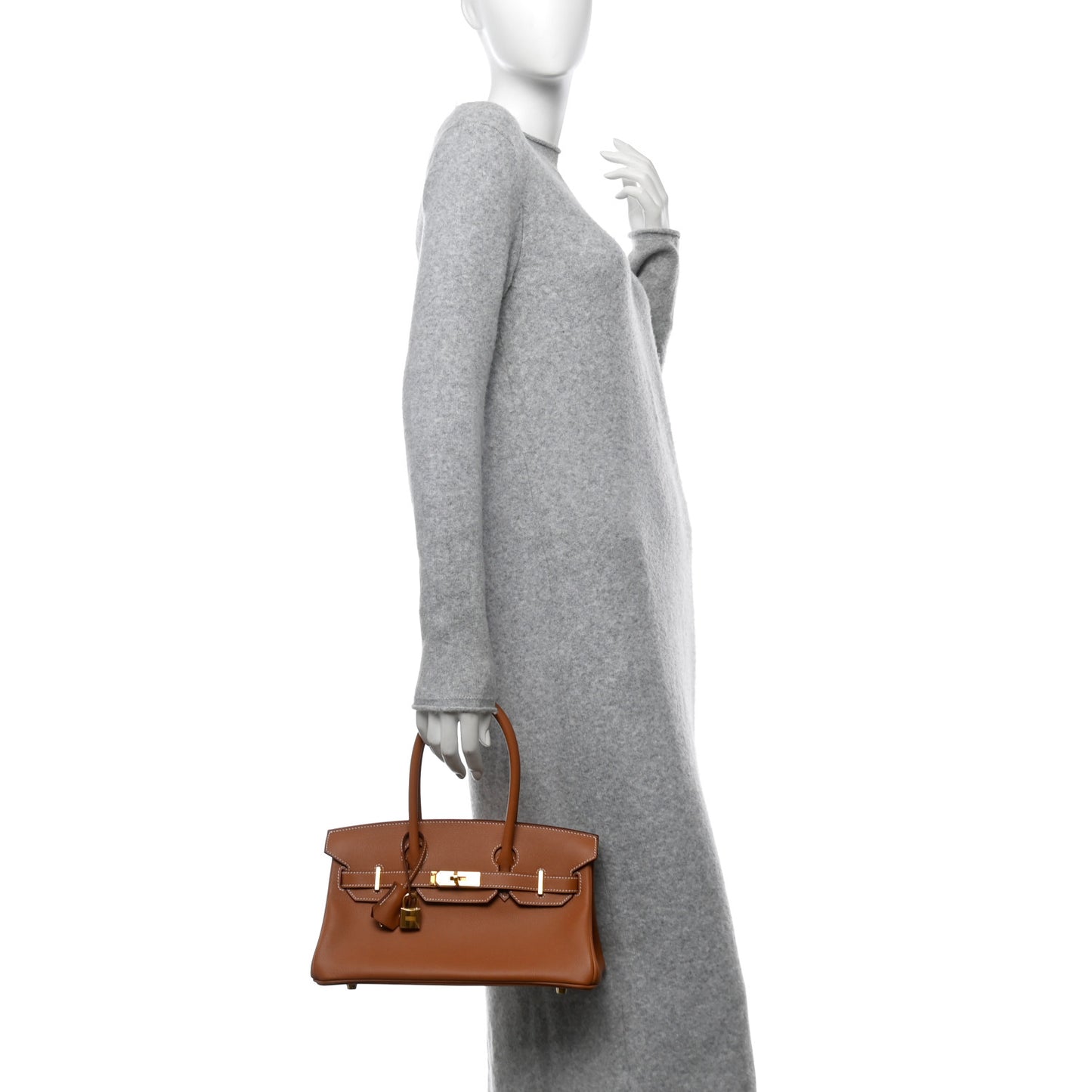 Evercolor Shoulder Birkin Light 29 Gold