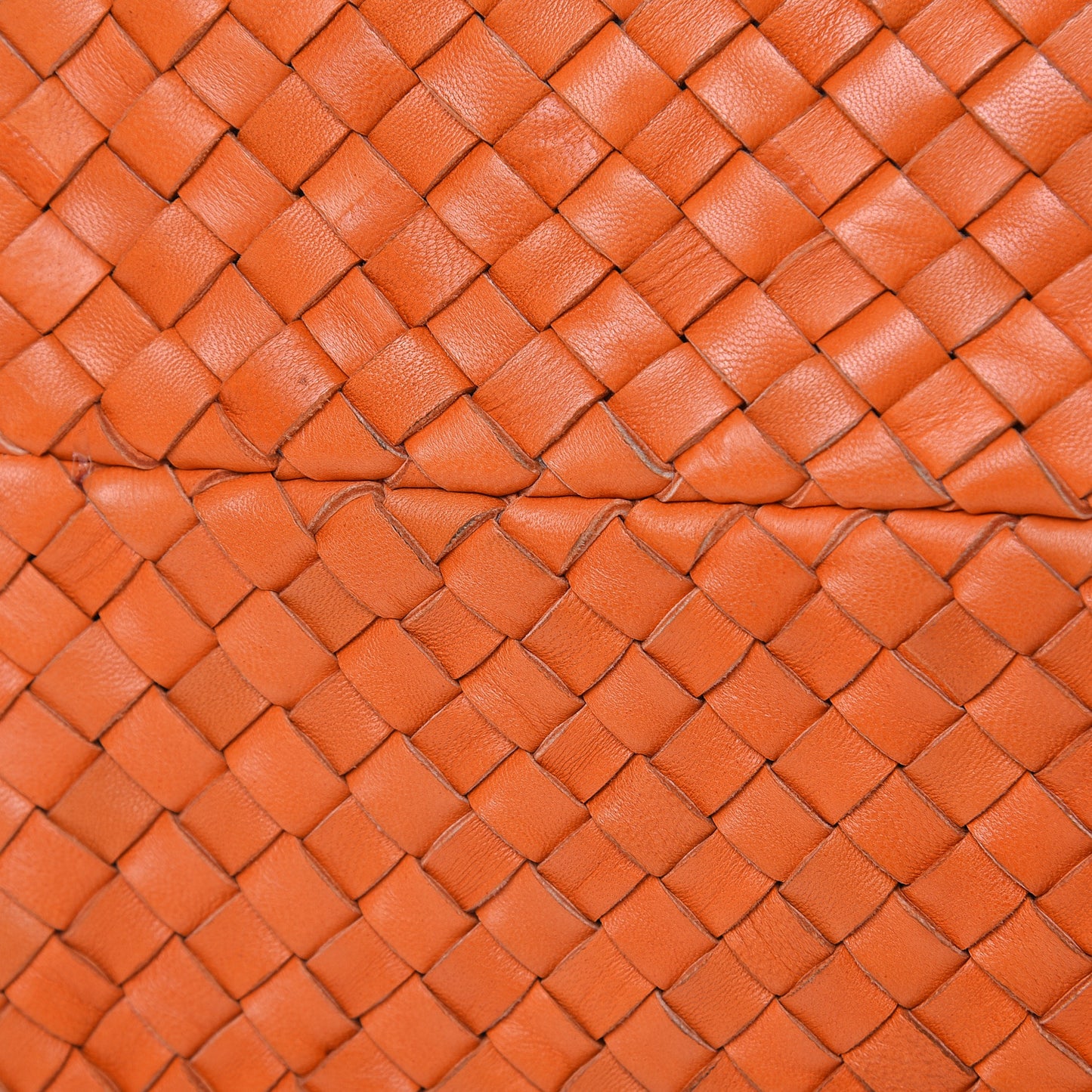 Nappa Intrecciato Medium Cabat Orange