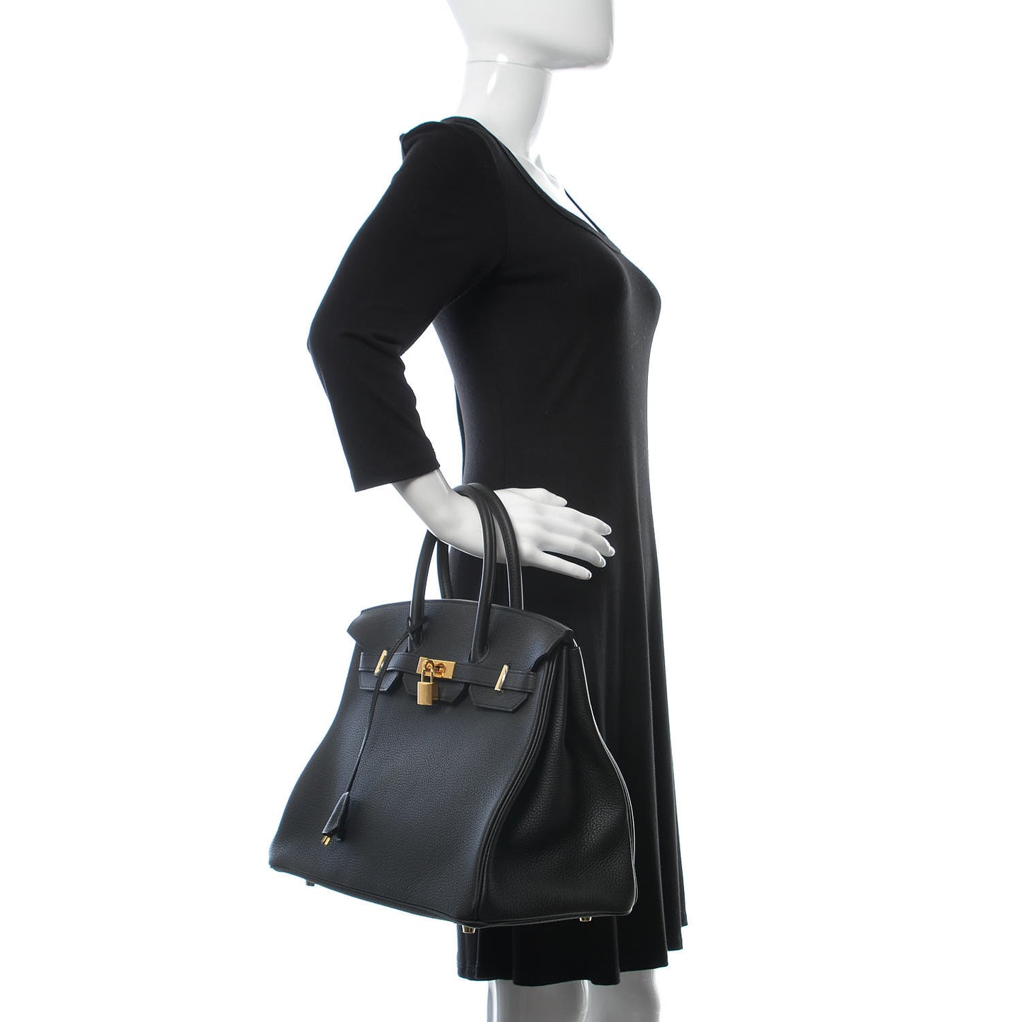 Togo Birkin 35 Black