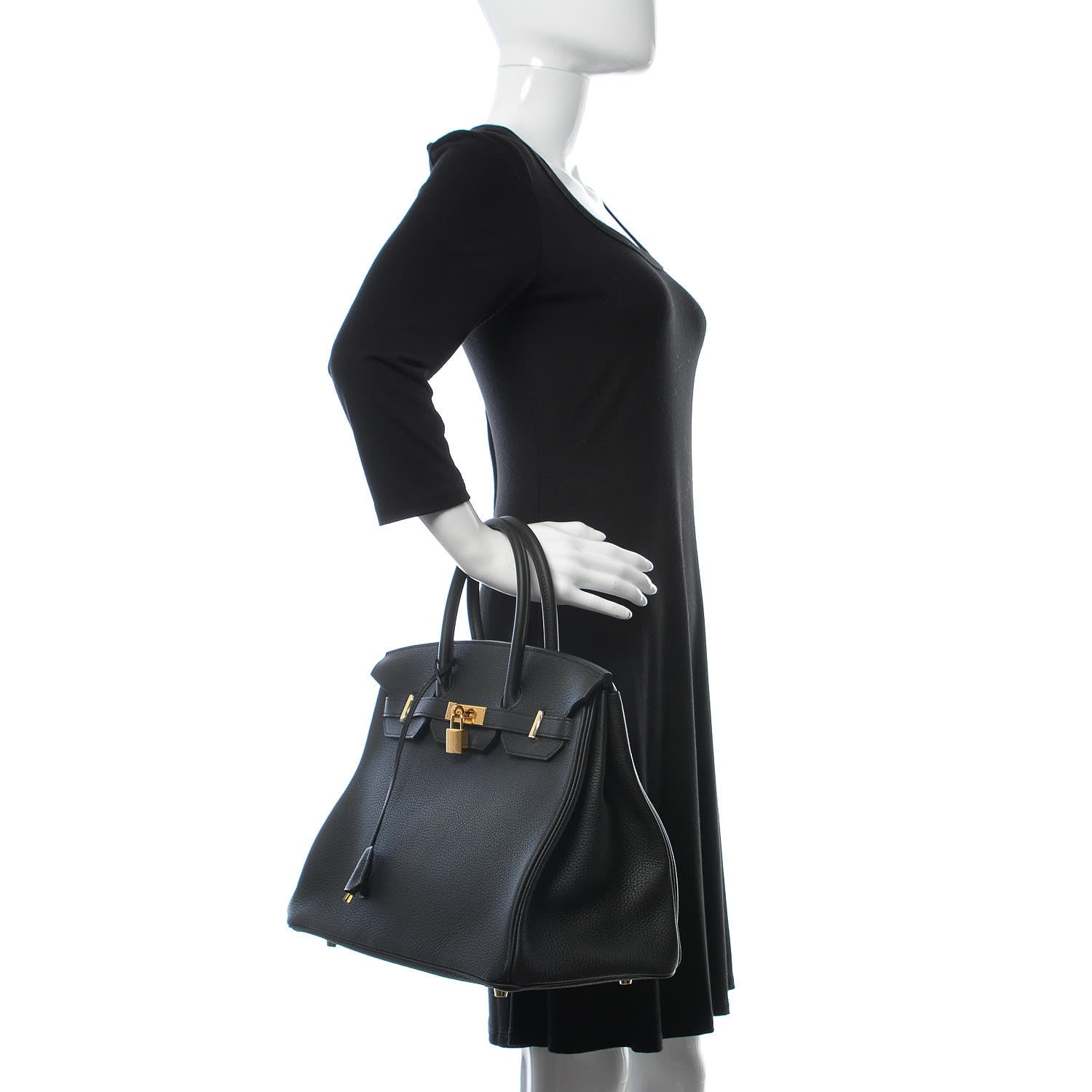 Hermes Togo Birkin 35 Black 2 of 34