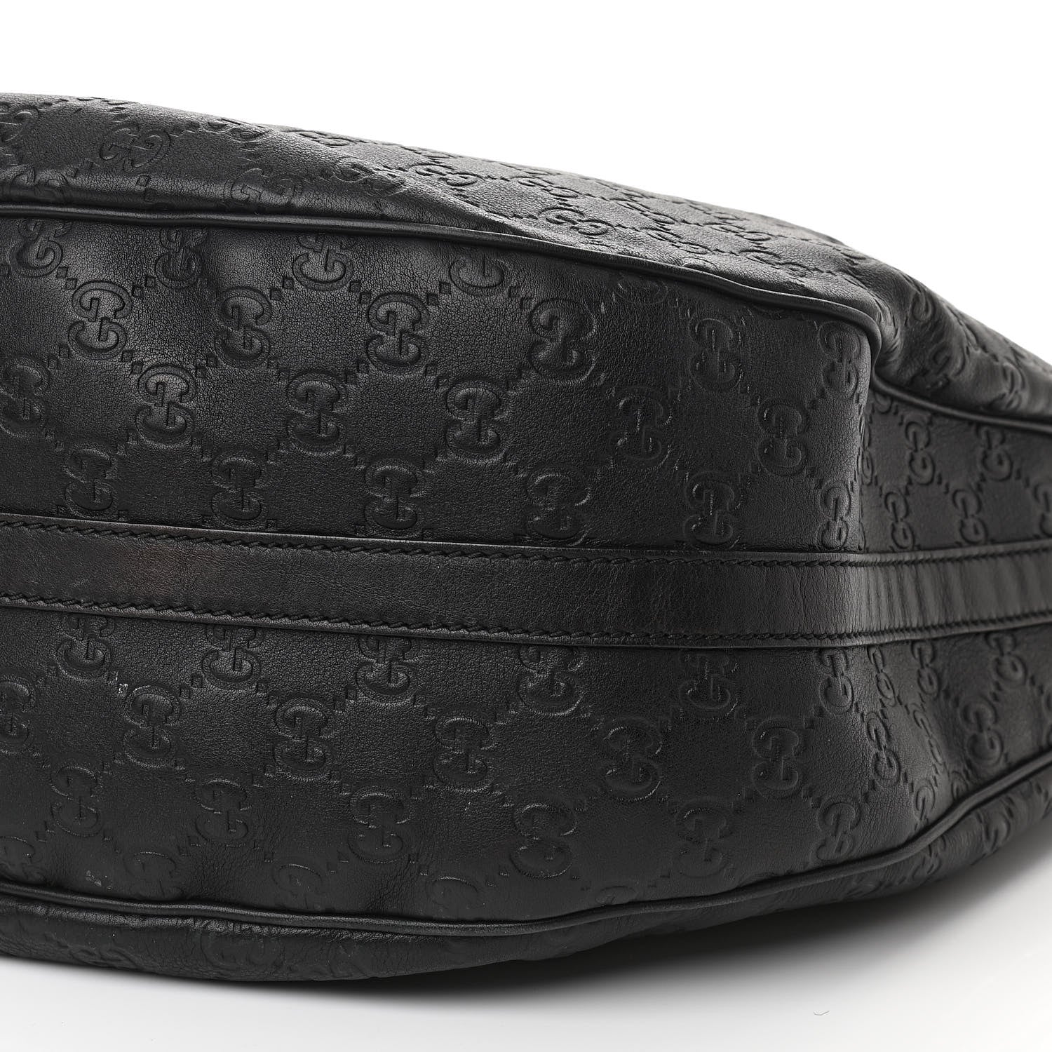 Gucci Guccissima Large GG Twins Hobo Black 10 of 11