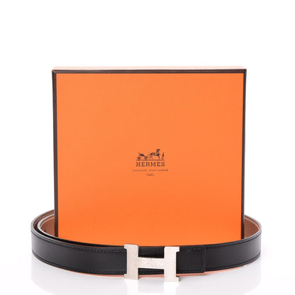 Hermes Swift Togo 24mm Mini Constance Belt 85 Black Gold 6 of 6