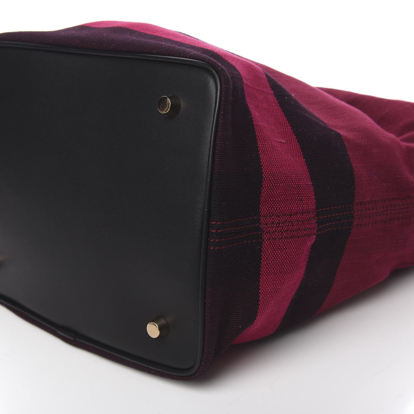 Overdyed Canvas Mega Check Medium Ashby Hobo Saddle Plum