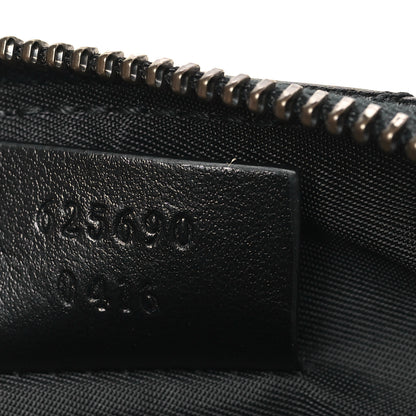 Gucci Calfskin Matelasse Large GG Marmont Pouch Cosmetic Case Black 7 of 10