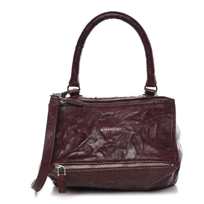 Givenchy Tumbled Sheepskin Small Pandora Oxblood 1 of 16