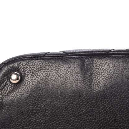Chanel Caviar Quilted CC Timeless Soft Tote Black 16 of 19