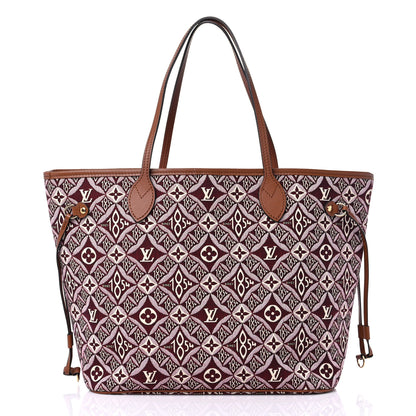 Louis Vuitton Jacquard Since 1854 Neverfull MM Bordeaux 2 of 15