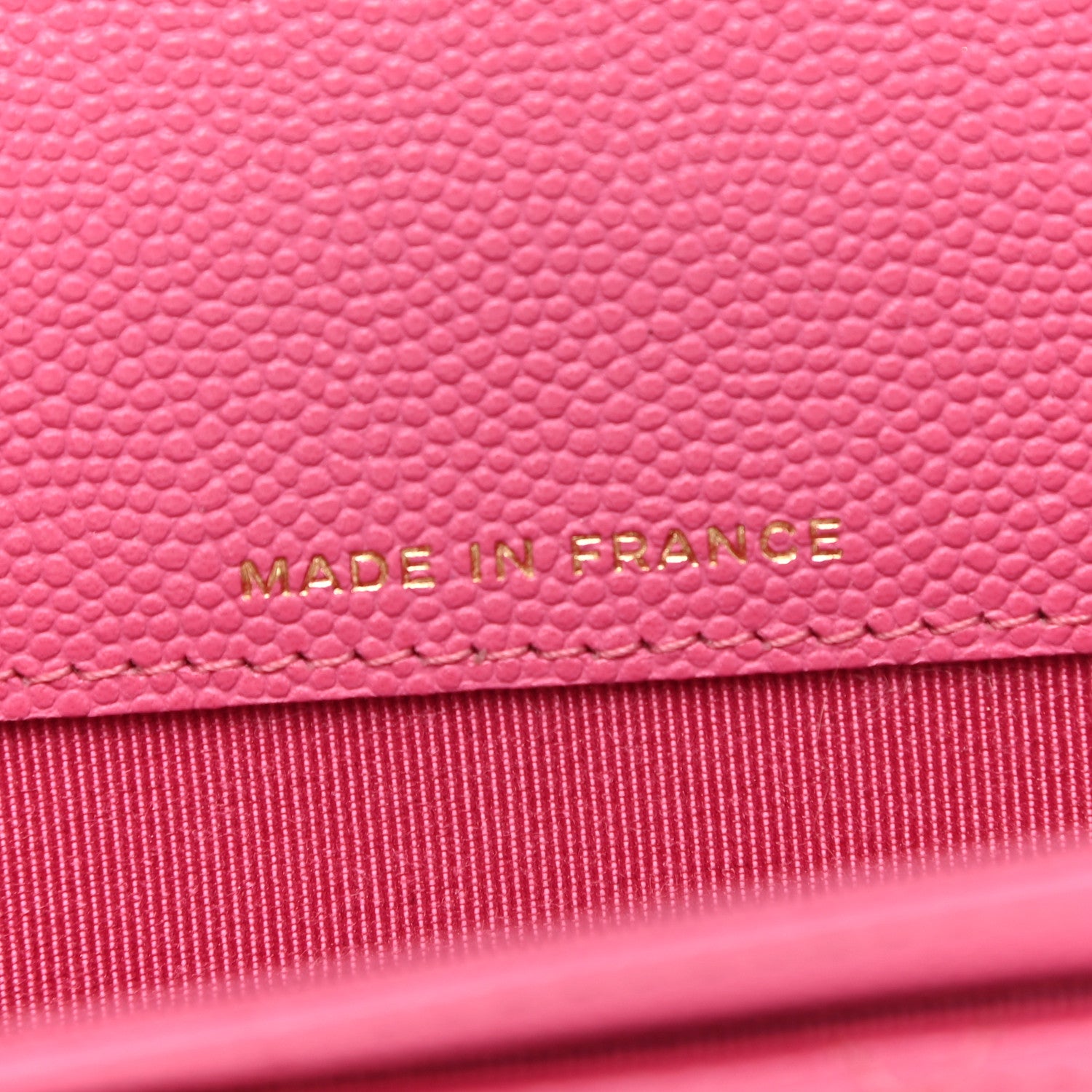 Chanel Caviar Quilted Flap Card Holder Pink 6 of 8