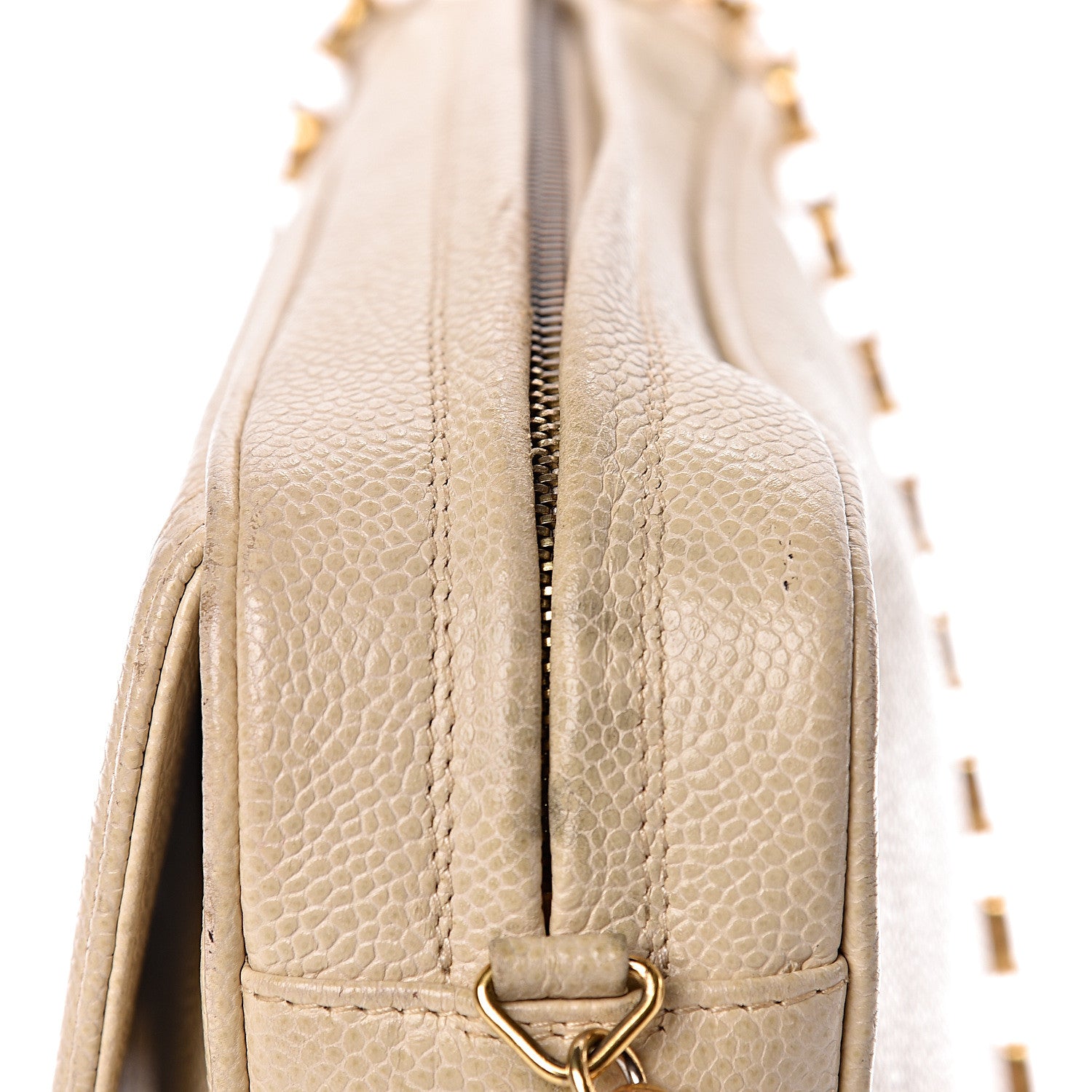 Chanel Caviar CC Camera Case Beige 13 of 21