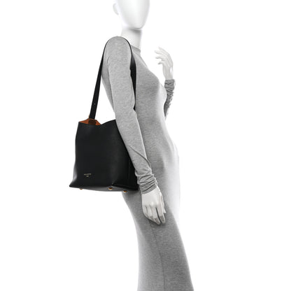 Louis Vuitton Grained Calfskin Low Key Hobo PM Black 2 of 10