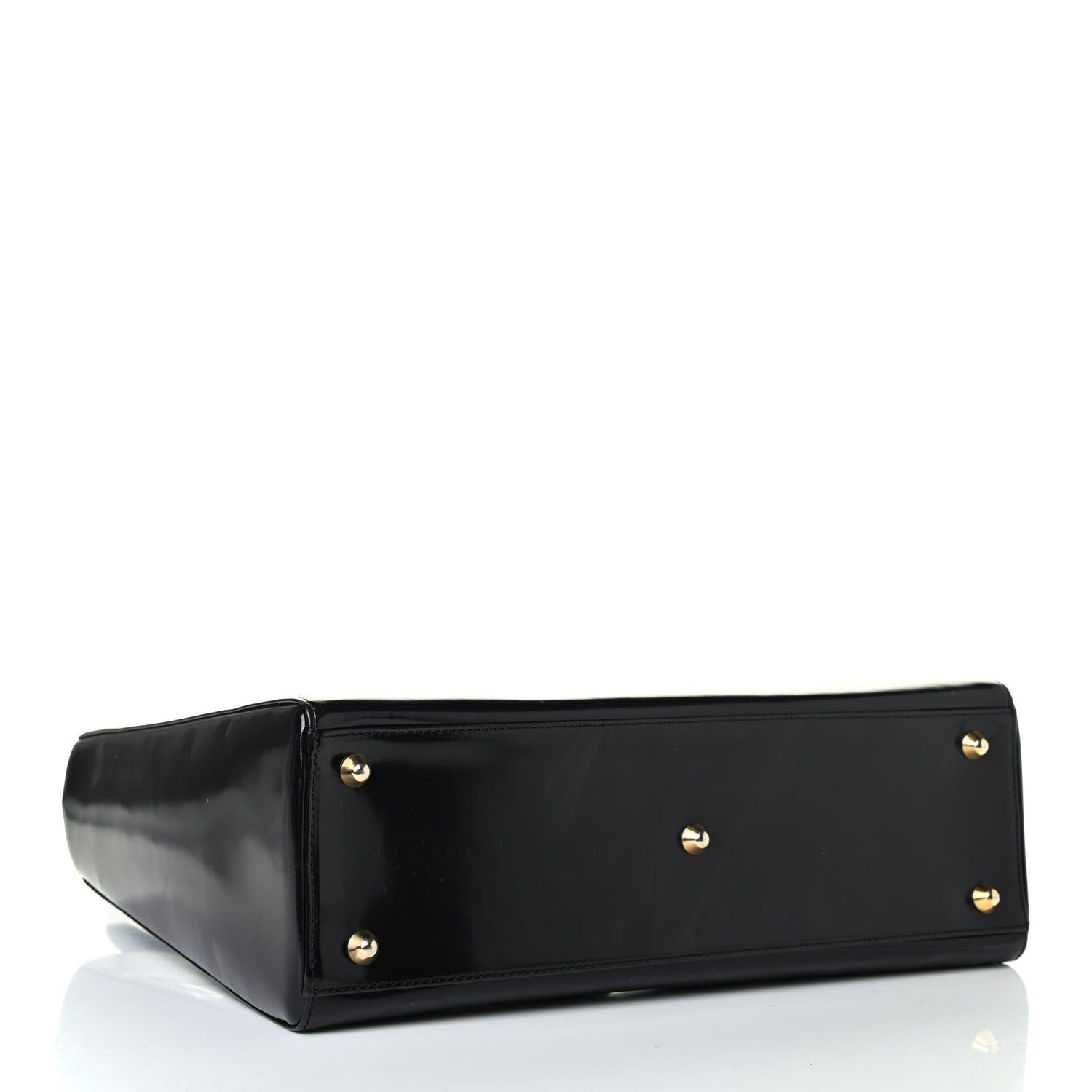 Christian Dior Patent Large Lady Dior Black 3 of 4