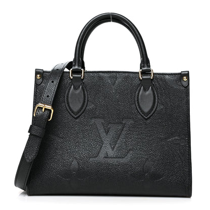 Louis Vuitton Empreinte Monogram Giant Onthego PM Black 1 of 10