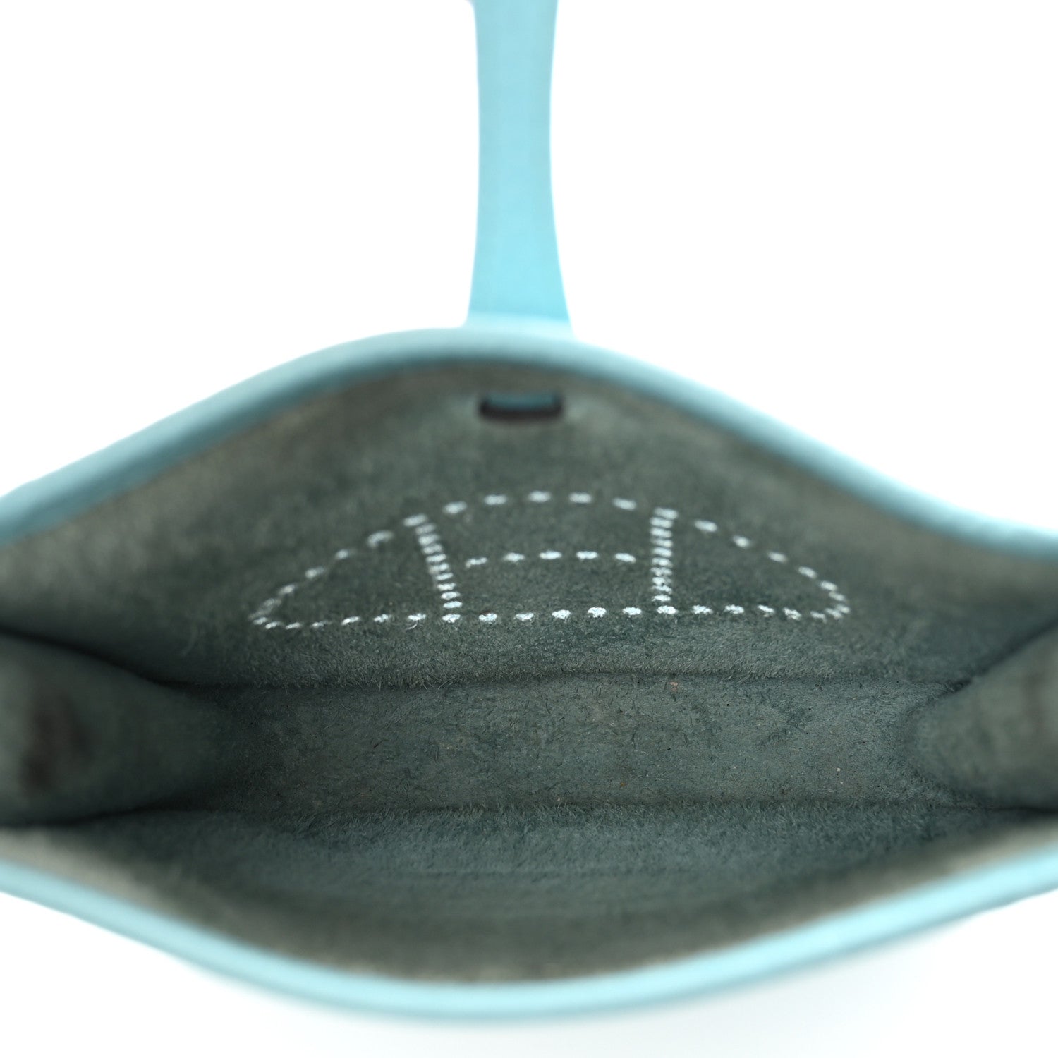 Hermes Taurillon Clemence Evelyne TPM Bleu Atoll 5 of 12