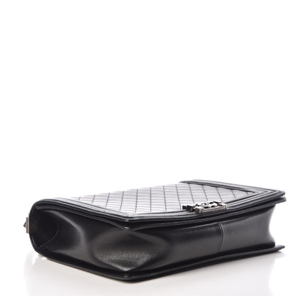 Chanel Lambskin Quilted Large Boy Flap Black 4 of 9