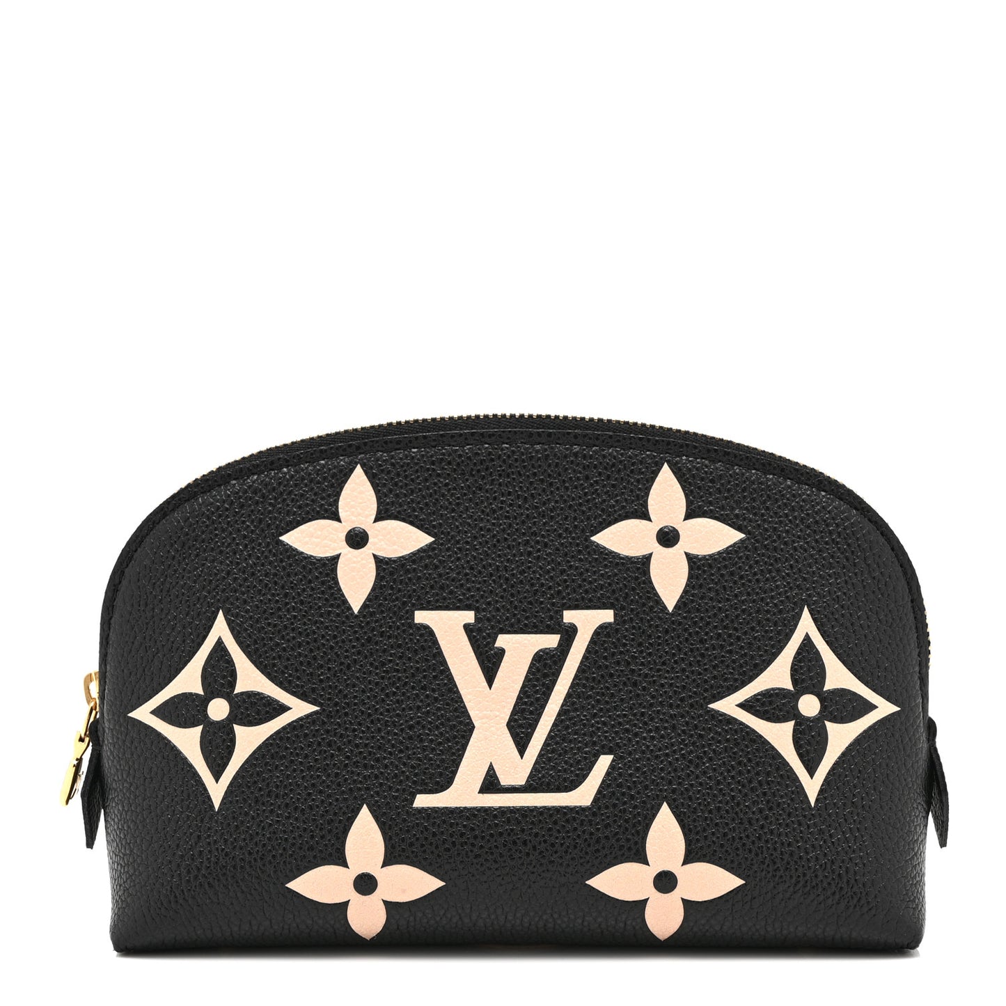Empreinte Monogram Giant Cosmetic Pouch Black Beige
